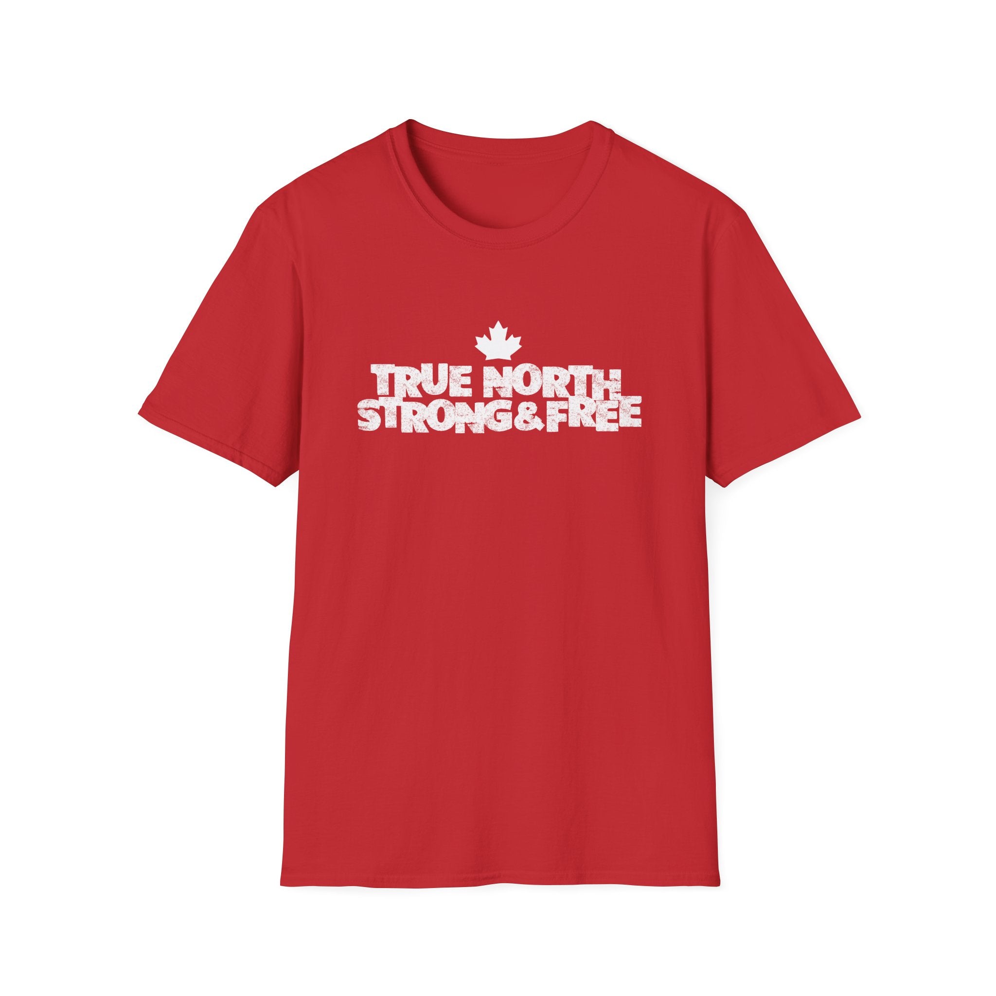 Canadian True North Strong and Free Tee