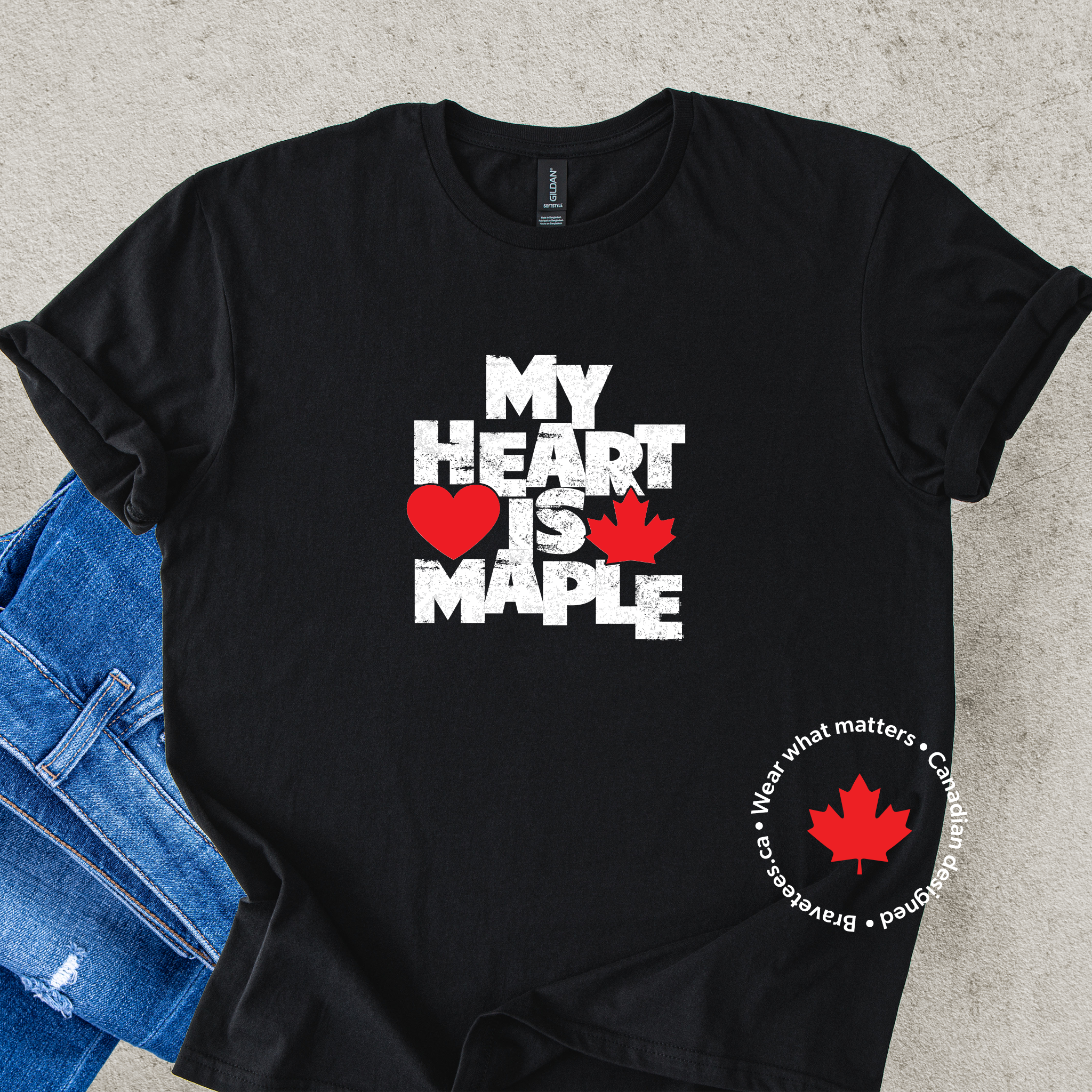 MY HEART IS MAPLE Tee