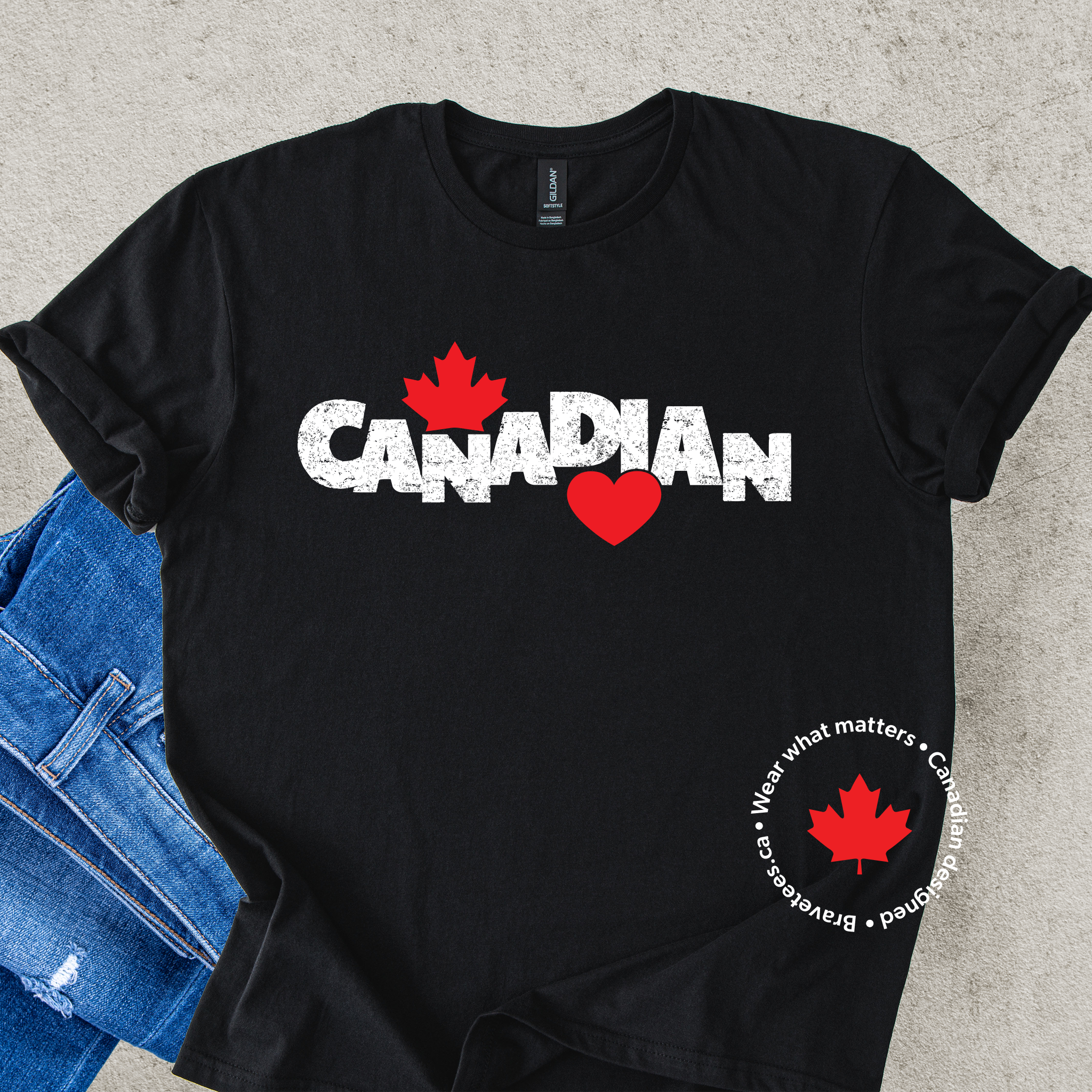 MAPLE HEART Canadian Tee