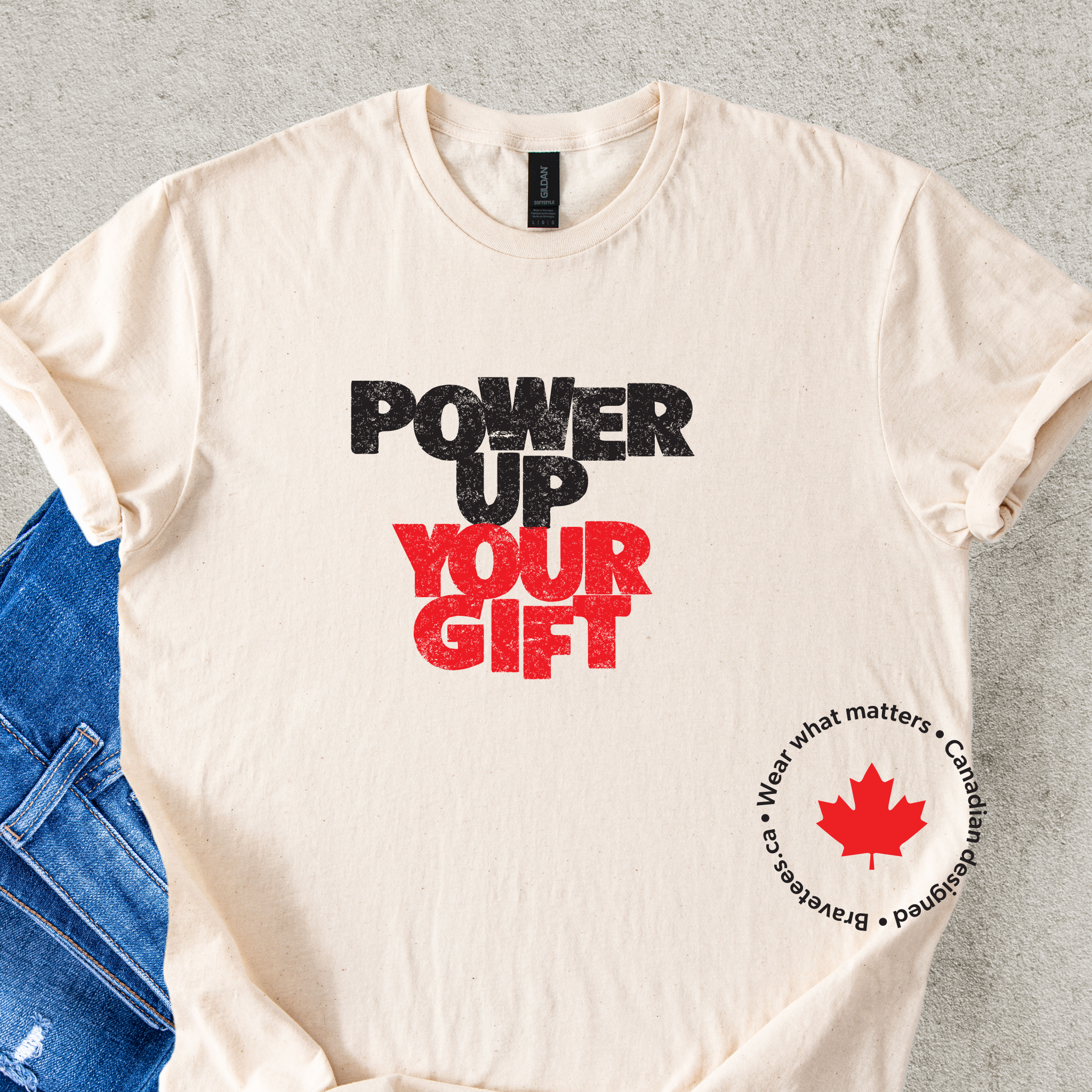 POWER UP YOUR GIFT Tee