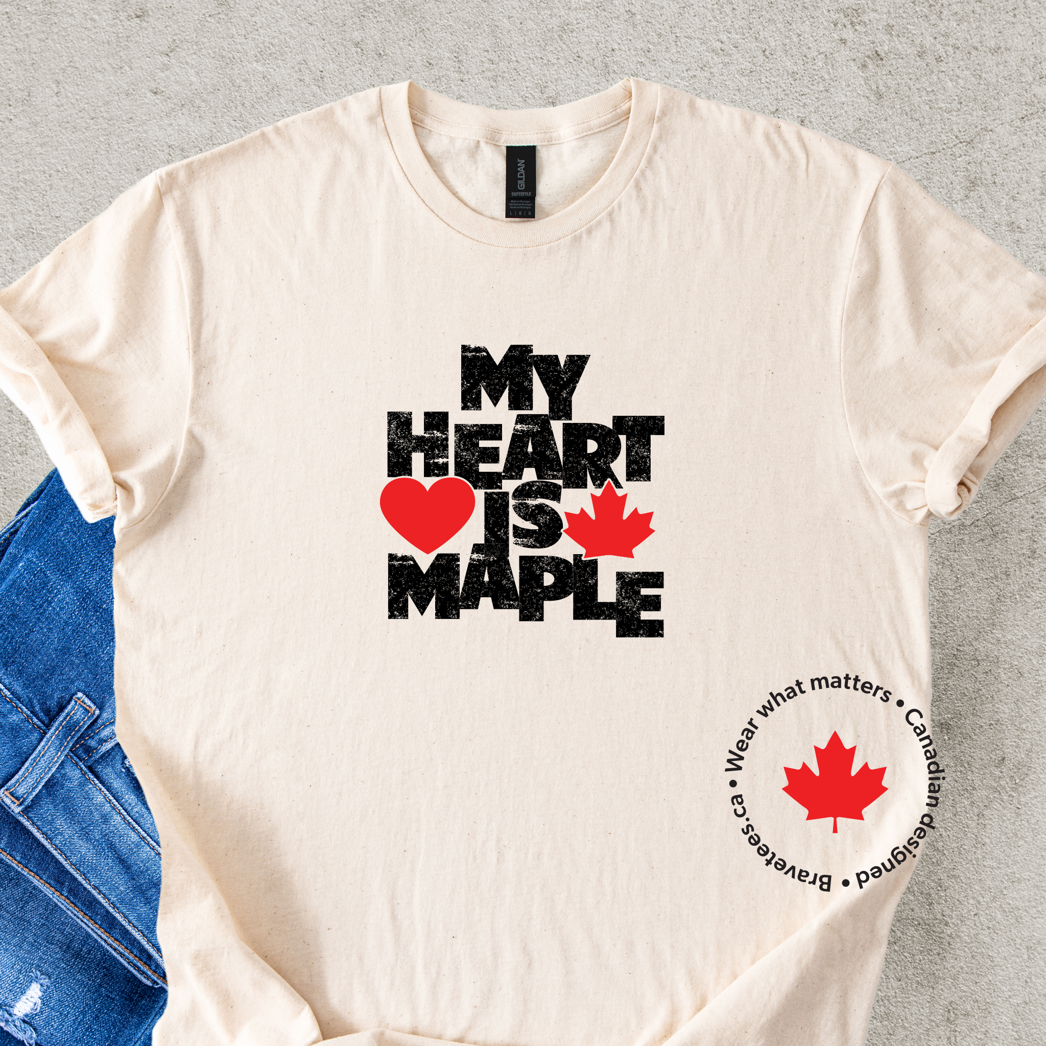 MY HEART IS MAPLE Tee