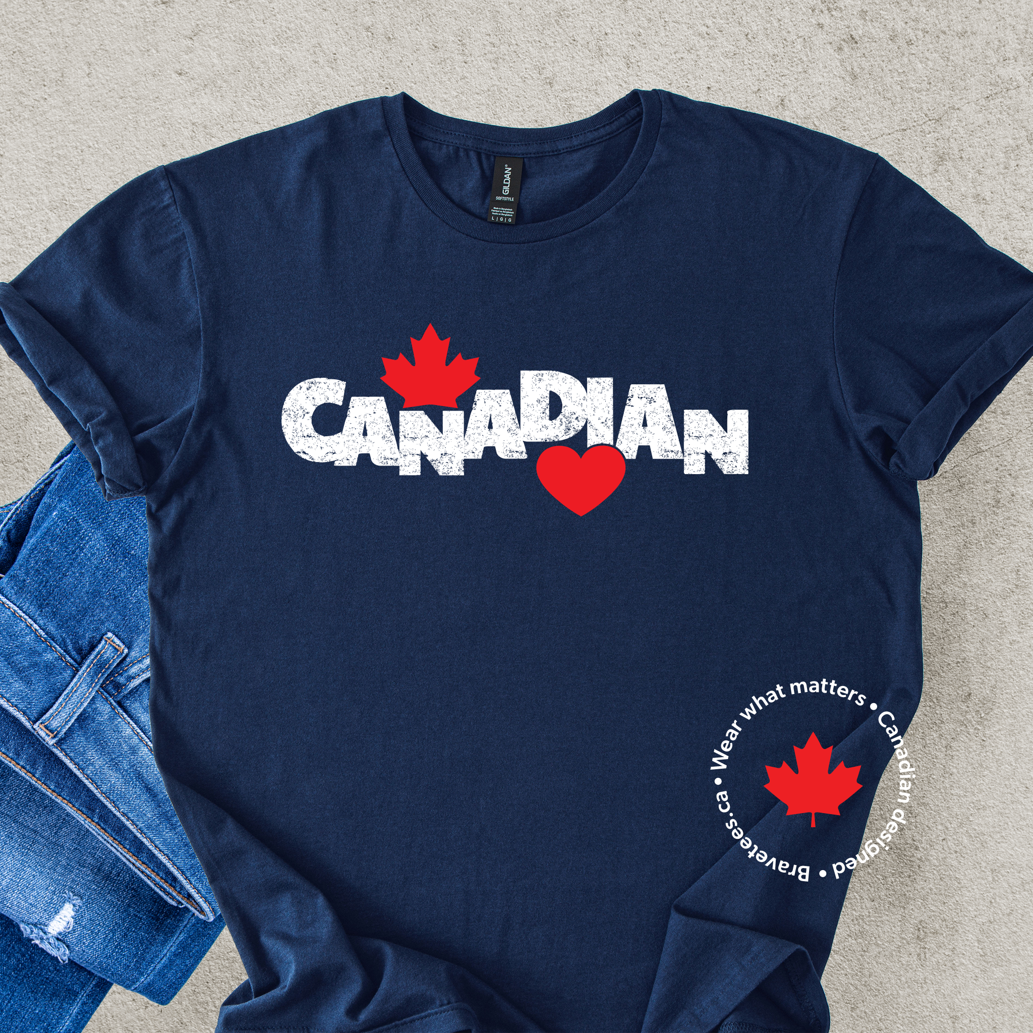 MAPLE HEART Canadian Tee