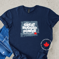 SOME GREAT RUGGED POWER Tee (Emily Carr Quote)