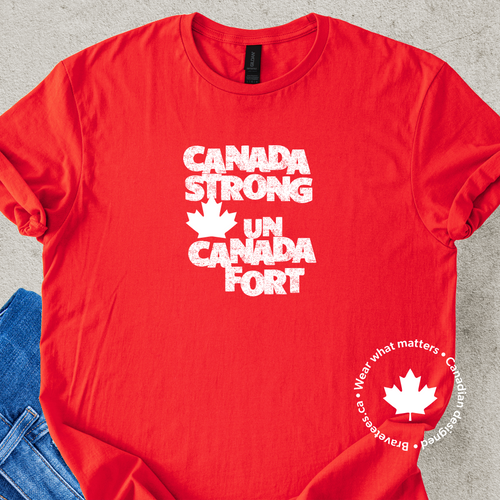 CANADA STRONG Bilingual Tee