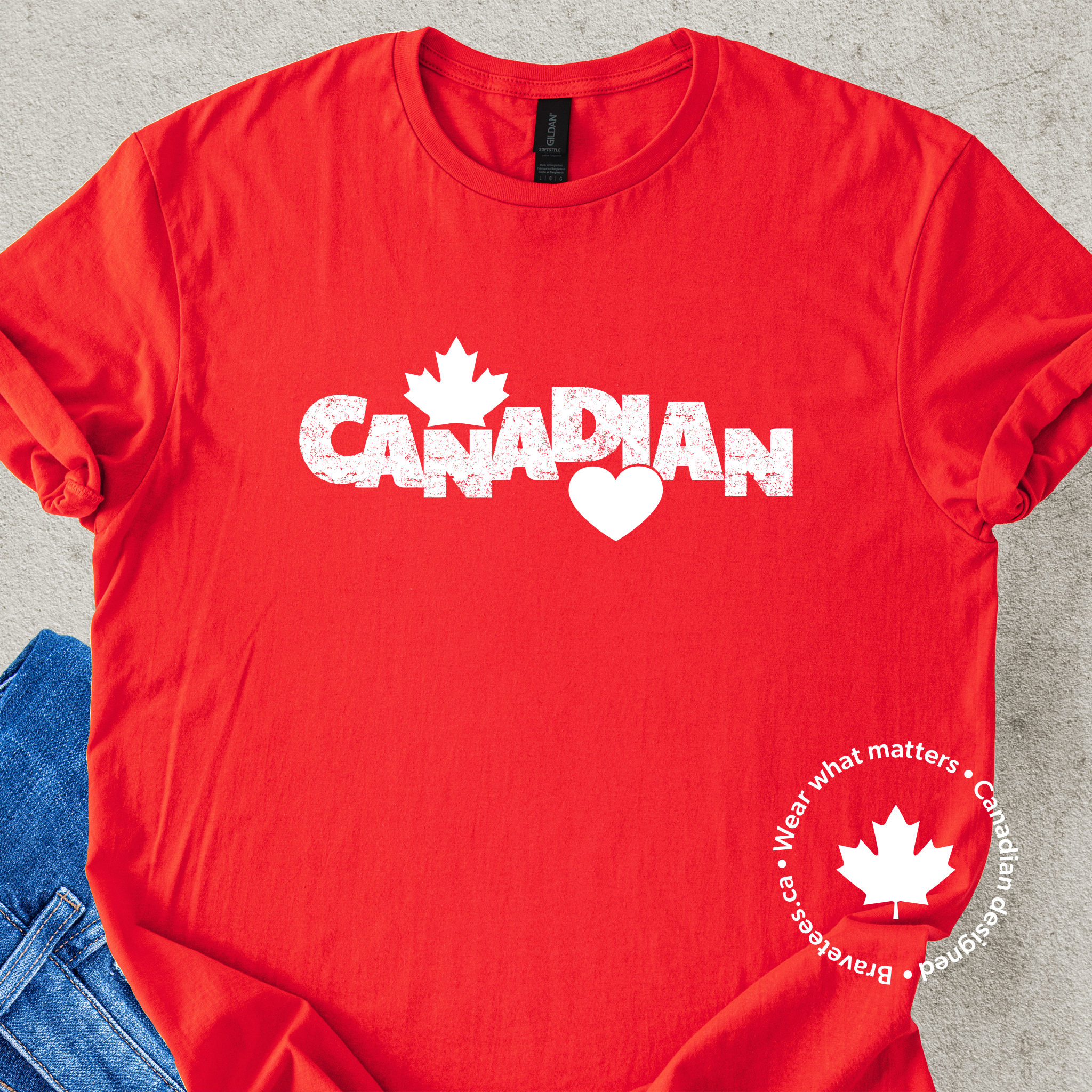 MAPLE HEART Canadian Tee