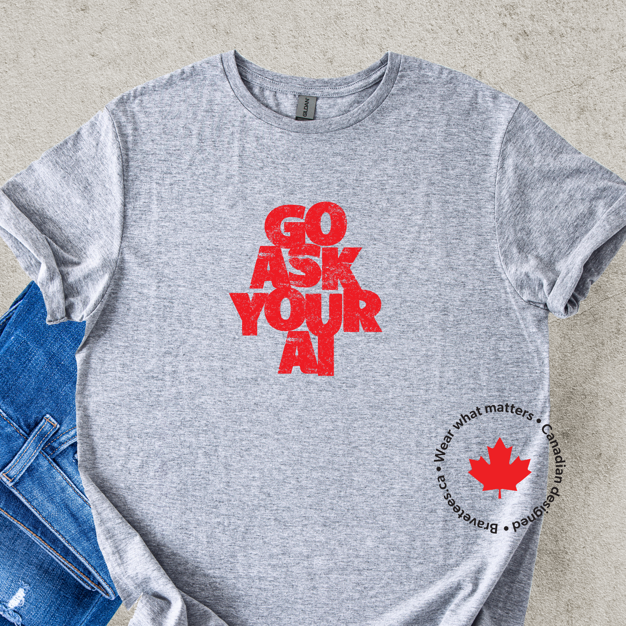 GO ASK YOUR AI Tee