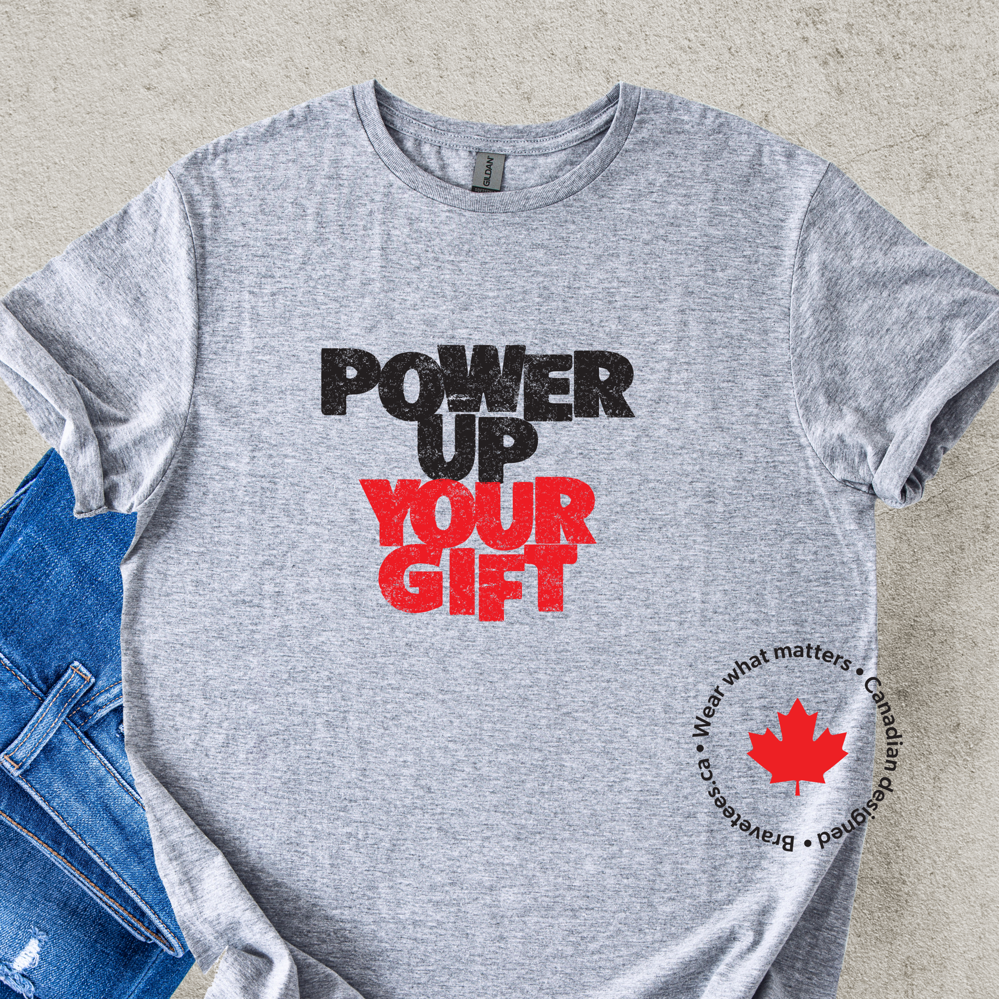 POWER UP YOUR GIFT Tee