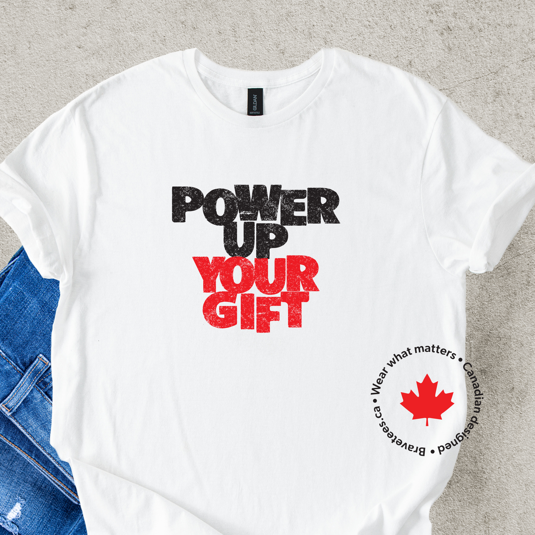 POWER UP YOUR GIFT Tee