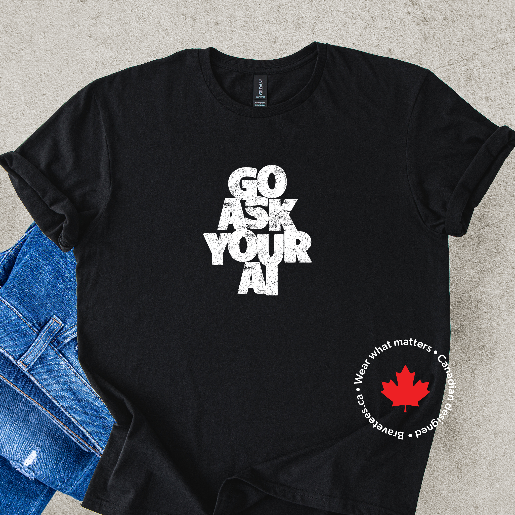 GO ASK YOUR AI Tee