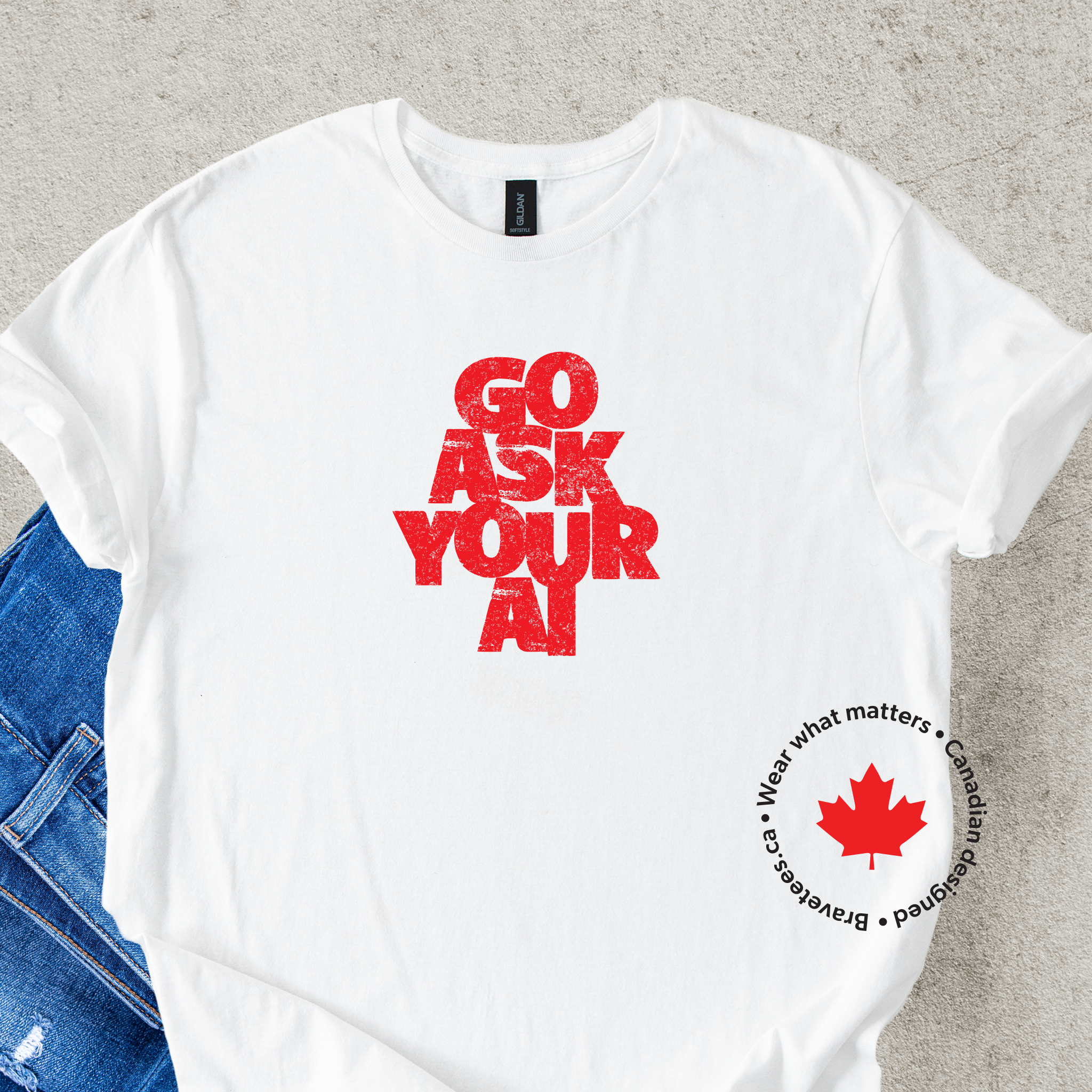 GO ASK YOUR AI Tee